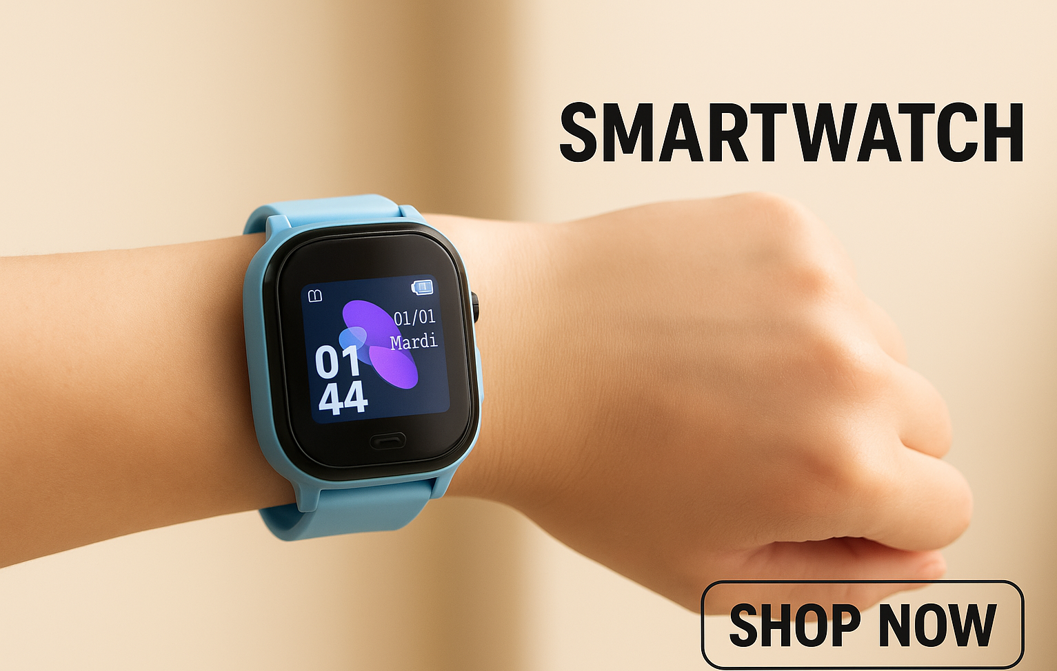 ساعة ذكية للأطفال بشريحة اتصال ونظام مراقبة الوالدين🔥التوصيل مجاني